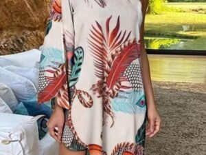 3969 VESTIDO ESTILOSO DE UMA ALÇA DO PP AO XG  EM PLOTTER