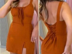3907 VESTIDO COM SHORT DO PP AO G5