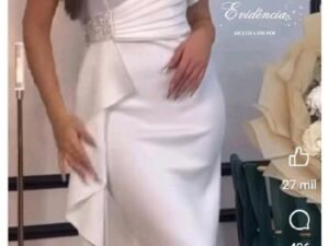 3936 VESTIDO DE FESTA ESTILOSO DO PP AO G5